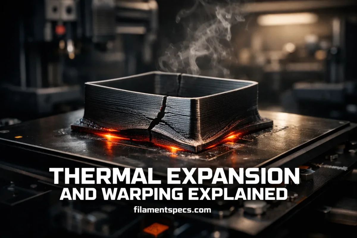 Metal box warping from heat on a hot surface illustrates thermal expansion.