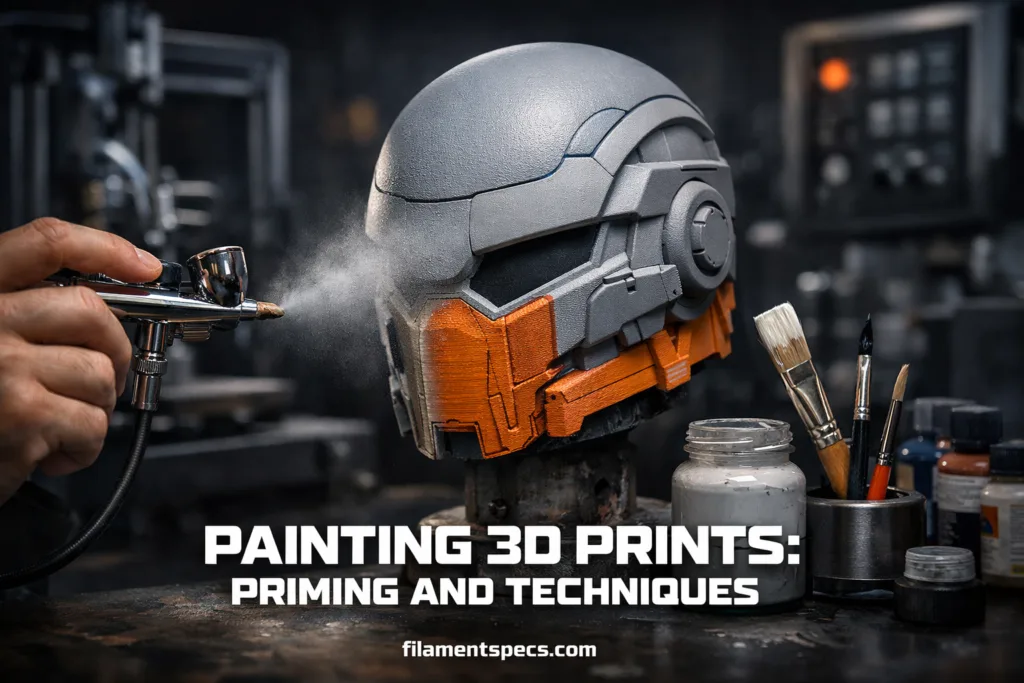 Painting 3D prints involves priming and techniques to achieve smooth, detailed, and realistic finishes on your models.