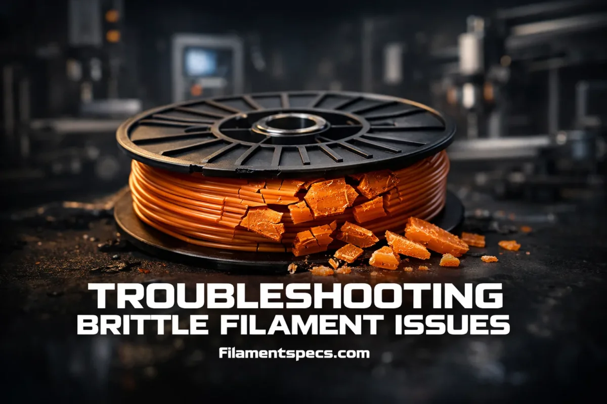 Tips for fixing brittle filament to improve 3D print quality and avoid nozzle clogs.