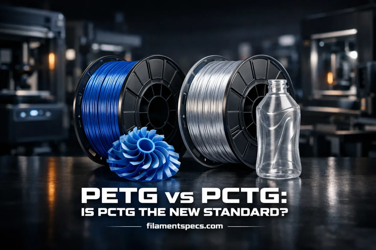 PETG vs PCTG show the difference between two popular 3D printing filaments in creating durable, high-quality parts.